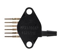 Walfront MPX5700AP Capteur de Pression Capteur de Pression Intégré Absolu 15 to 700KPA (2.18~101.5 PSI) ABS 6 -SIP Capteur Noir