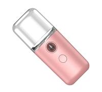 Walfront Nano Vaporisateur électrique pour le Visage, Petit Monsieur Nano Pratique avec Brume Fine, Chargeur USB, Humidificateur D'eau pour le Visage, pour L'hydratation (PINK)