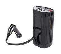 Walfront Onduleur de Voiture DC12V à AC220V 200W Charge Rapide 2 Ports USB et 2 Interface USB C Compact Conception Multiple Protection pour Les Déplacements d'urgence et de Route