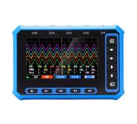 Walfront Oscilloscope Portable, Appareil de Mesure électronique, 5 Canaux, Bande Passante 1 MHz, Taux D’échantillonnage 3 MHz, for Observation et Analyse de Signaux