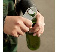 Walfront Ouvre-bouteille en Forme de Fermeture éclair, Décoration Magnétique de Réfrigérateur Facile à Utiliser en Alliage de Zinc pour la Maison et la Fête