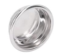 Walfront Panier à café Filtre Porte-filtre en Acier Inoxydable, Bol Poreux pour Poignée de 58 Mm, Idéal pour l'extraction de 2 Tasses de café à la Maison et dans les Cafés