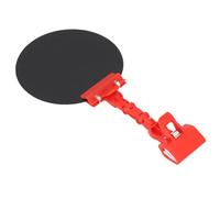 Walfront Panneau Occultant de Soudage Rond, Housse de Casque de Protection à Gradation Automatique pour Soudeurs, Rideau d'ombrage Réglable de 16 Cm avec Protection Oculaire Améliorée