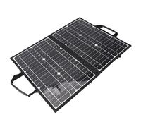 Walfront Panneau Solaire Pliable, Panneau Solaire Monocristallin, Chargeur Portable 60 W avec Deux Ports USB, Idéal pour le Camping, les Voyages et l'alimentation d'urgence