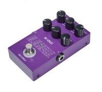 Walfront Pédale de Retard Numérique 9 Types de Retard Pédale D'effet de Guitare avec 9 Effets Bouton de Commande TAP HOLD 3000 Ms Boîtier en Métal pour Guitare électrique Basse