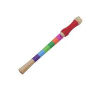 Walfront Petit Instrument de Flûte à Bec en Bois Flûte Jouet Musical Léger Flûte Apprentissage du Rythme Instrument de Musique pour Enfant D'âge Préscolaire 4 Couleurs (Multicolore)