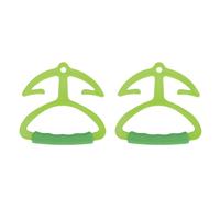 Walfront Poignée de Transport de Sac d'épicerie, Plastique ABS Robuste, Poignée Ergonomique, capacité de 80 LB pour Les Courses