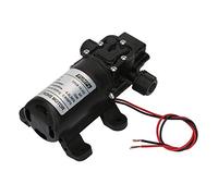Walfront Pompe à Eau à Membrane Haute Pression 12V DC 70W 6L,Min | Boîtier en Plastique, Auto-amorçant, Utilisation de Médias Propres, Systèmes 12V DC, Applications de Surpression,
