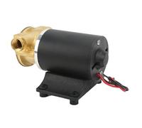 Walfront Pompe de Cale à Turbine Auto-amorçante, Pompe de Transfert de Moteur à Aimant Permanent, Décharge de Liquide pour Bateau Baitwell (12V)