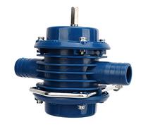 Walfront Pompe Manuelle, Mini Pompe Auto Amorçante de Transfert D'eau | Construction en ABS et Acier Inoxydable, Convient aux Perceuses de Plus de 350W, Se Fixe à un Tuyau D'arrosage de 3/4 Pouce