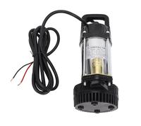 Walfront Pompe Submersible DC 12V 180W 8m, Corps en Acier Inoxydable, Moteur en Cuivre sans Balais pour Aquarium, Petite Pompe de Fontaine, Culture Hydroponique D'aquarium