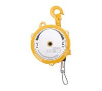 Walfront Porte-Outil Enrouleur de Câble, équilibreur à Ressort en Aluminium pour Outils de 3 à 5 Kg avec Câble Métallique de 1,9 M pour Les Travaux de Soudage et d'assemblage