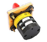 WALFRONT Position 3, Interrupteur de Changement de Niveau de 25A, 380 V sur Sélecteur Rotatif Off Interrupteur Position, Commutateur Rotatif à 2 pour un Fonctionnement de Changement Facile et