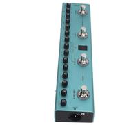 Walfront Processeur de Pédale de Guitare Multi-effets Numérique avec 36 Préréglages Modifiables, Noise Gate, 9 Emplacements de Préampli, égaliseur 3 Bandes, 3 Modulations, Retards,