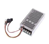 Walfront PWM Régulateur de Vitesse DC 10-50V 3000W 100A Interrupteur Avant Arrière pour Moteur à Grand Courant Continu