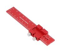 WALFRONT Règle de Marquage D'arrêT Coulissant, Travail du Bois, Règle de Traçage de Type T, Outil de Mesure de Construction, Outils de Mesure Métrique en Pouces