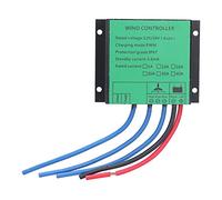 Walfront Régulateur de Charge D'éolienne PWM Charge 100W-400W 12V/24V, IP67 Contrôleur Automatique étanche Régulateur D'énergie éolienne pour Système D'éolienne(5A)