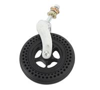 Walfront Roue Pivotante de 6 Pouces - Capacité de Charge de 75 Kg - Roue de Remplacement en Caoutchouc TPE à Texture Antidérapante pour Chariot de Manutention et mobilité