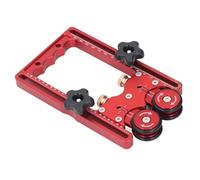 WALFRONT Rouleau de Scie à Table avec Roues en Alliage d'aluminium et en Caoutchouc, Conception Anti-rebond, Idéal pour les Projets de Menuiserie et de Table de Toupie