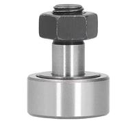 Walfront Roulement à Rouleaux KR32 CF12, Suiveur de Came à Aiguilles, Acier Inoxydable, Double Rangée, Filetage Mâle M12x1,5, Idéal pour les Machines et les Robots Industriels