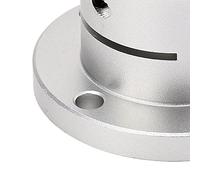 Walfront Round Linear Bride Roulement D25 25 Mm GCR15 Acier de Roulement pour L'équipement de la Machine Luger en Poids et en Taille Compacte