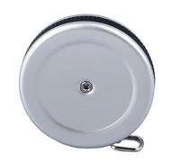 Walfront Ruban à Mesurer de Circonférence, Règle Flexible en Acier Inoxydable, Mesure Précise du Diamètre des Tuyaux et des Arbres, Outil de Longueur de 2 M pour la Construction