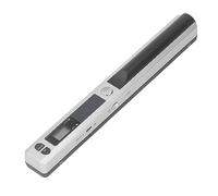 Walfront Scanner de Documents Portable 900 DPI Équipement de Numérisation Professionnel Portable 3 Modes de Résolution Format PDF JPEG Transmission USB2.0 Numérisation Hors Ligne (Silver)