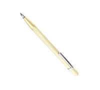 Walfront Scriber of Alloy Pocket for Glass Ceramic Graving, Scribe Tool avec Pince/Support pour Les Marques Claires et Précises, Adaptées à la Gravure des Carreaux (Gold)