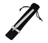 Walfront Stylo à Bille, Argent Stylo en Acier Inoxydable Roller Ball Stylo de Signature Business Bureau d'écriture de Noël Stylo Multifonctions avec Stylo en