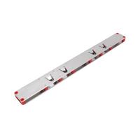 Walfront Support de Perceuse en Acier Inoxydable, Rangement Latéral pour Boîte à Outils, avec Rails Latéraux en Aluminium pour Système Packout, Conception à Pince pour Outils sans Fil,