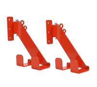 Walfront Support Mural 3 en 1 pour Tronçonneuse avec Vis Réglables | Acier Robuste Supporte 150 Lb, Compatible avec Modèles Stihl, Poulan, Empêche les Rayures avec Design Arrondi, Inclut 3 Vis