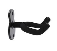 Walfront Support Mural pour Guitare, Support de Crochet en Métal pour Violon ukulélé Basse Acoustique, pour Le Bureau à Domicile en Studio (Noir Mat)