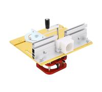 WALFRONT Système de Levage de Base de Table de Routeur en Alliage d'aluminium avec Tiges de Support en Acier Inoxydable, Modèles de Routeurs de Tables, Outils électriques et Manuels, Kit Universel