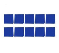 Walfront Tapis Collants pour Salle Blanche Lot de 10 18 x 36 po 30 Couches Bleu Haute Viscosité Anti-poussière pour Usage Domestique, Laboratoire, Salle Blanche, Hôpital
