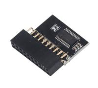 Walfront TPM 2.0 Module 20 Pins, Meilleure Sécurité, Interface LPC, Large Compatibilité, Remplacement Facile, Compatible Carte Mère, Chip Infineon