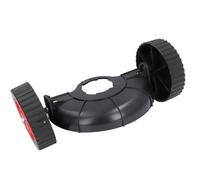 Walfront Trimage de Cordon Réglable Premium Support Light Light Plastic Ununcraum -Trimmer Roues pour Une Tonte Simple dans Les Restaurations de Jardin, 2 pour Les Manchettes à Gaz/électrique
