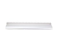 Walfront Truelle à Cran carré pour Les Grands Carreaux de Plancher de Carrelage de Maçonnerie Truelle à Main 2/5x2/5in Encoche en Alliage D'aluminium Tuile en Acier Inoxydable de (24 Pouces)