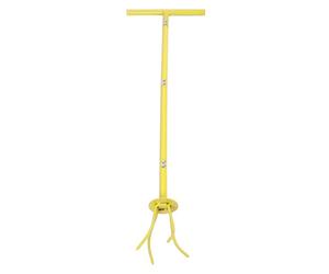 Walfront Twist Tiller Garden Claw Manual Rototiller pour Une Efficace et Un Compost de Mélange de Chèques Cultivateur Pelouse Aérateur Soil Désert Rototiller