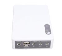 Walfront UPS DC, Alimentation Batterie de Secours 10 000 MAh, Connexion WiFi 5 Heures 24 W pour Routeurs, Modems, Appareils Photo, Smartphones, Télécopieurs, Enregistreurs D'empreintes (Prise UE)