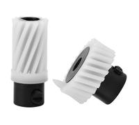 WALFRONT WALFRONT Ensemble d'engrenages d'entraînement de Crochet de Machine à Coudre 4 Pièces, Pièces de Rechange en Plastique pour les Modèles 4423, 4432, 3342, Idéal pour la Réparation de