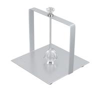 WALFRONT WALFRONT Porte-serviettes avec Boule de Verre Lestée, Support à Mouchoirs en Métal Vintage pour Cuisine, Design élégant, Parfait pour la Maison, le Bureau, le Restaurant et le café (BLACK)