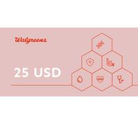 Walgreens Gift Card 25 USD