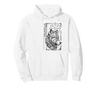 Walhalla Loup Loups Odin Runes Boussole Nordique Viking Sweat à Capuche