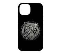 Walhalla Loup Viking Bouclier Runes mythologie Nordique Coque pour iPhone 14