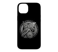 Walhalla Loup Viking Bouclier Runes mythologie Nordique Coque pour iPhone 14 Plus