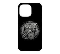Walhalla Loup Viking Bouclier Runes mythologie Nordique Coque pour iPhone 14 Pro Max