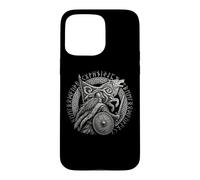 Walhalla Loup Viking Bouclier Runes mythologie Nordique Coque pour iPhone 15 Pro Max