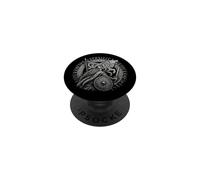 Walhalla Loup Viking Bouclier Runes mythologie Nordique PopSockets PopGrip Adhésif