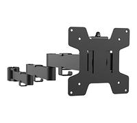 WALI Bras de Moniteur Unique, Bras Universel à 3 Niveaux entièrement réglable pour système de Montage de Moniteur WALI (001ARMXL), Noir