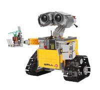 Wali robot petite particule puzzle blocs assemblés télécommande transfrontalière jouets cadeaux de programmation pour enfants